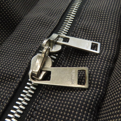 HERMES エルメス エールラインMM ハンドバッグ キャンバス レディース 中古
