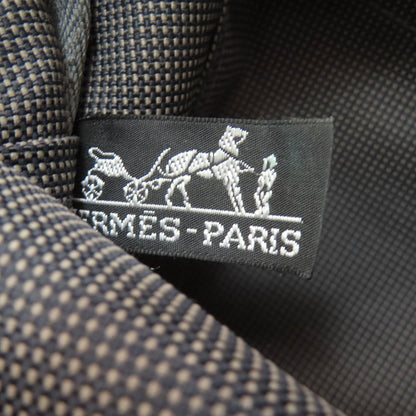 HERMES エルメス エールラインMM ハンドバッグ キャンバス レディース 中古
