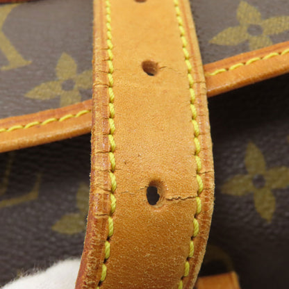 LOUIS VUITTON ルイヴィトン M40710 ソミュールMM ショルダーバッグ モノグラムキャンバス レディース 中古