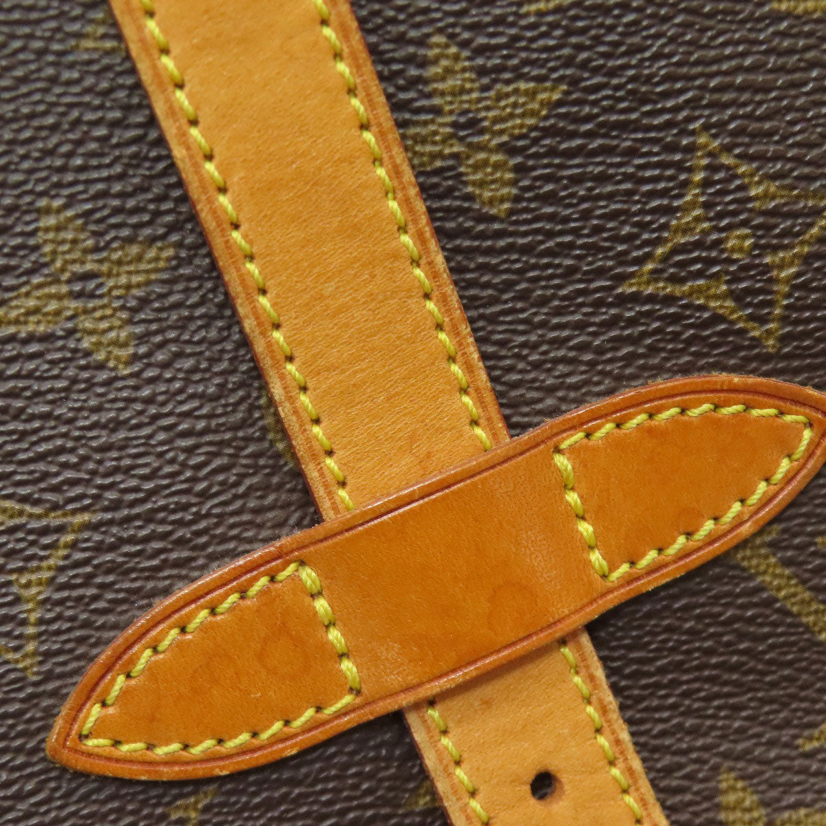 LOUIS VUITTON ルイヴィトン M40710 ソミュールMM ショルダーバッグ モノグラムキャンバス レディース 中古