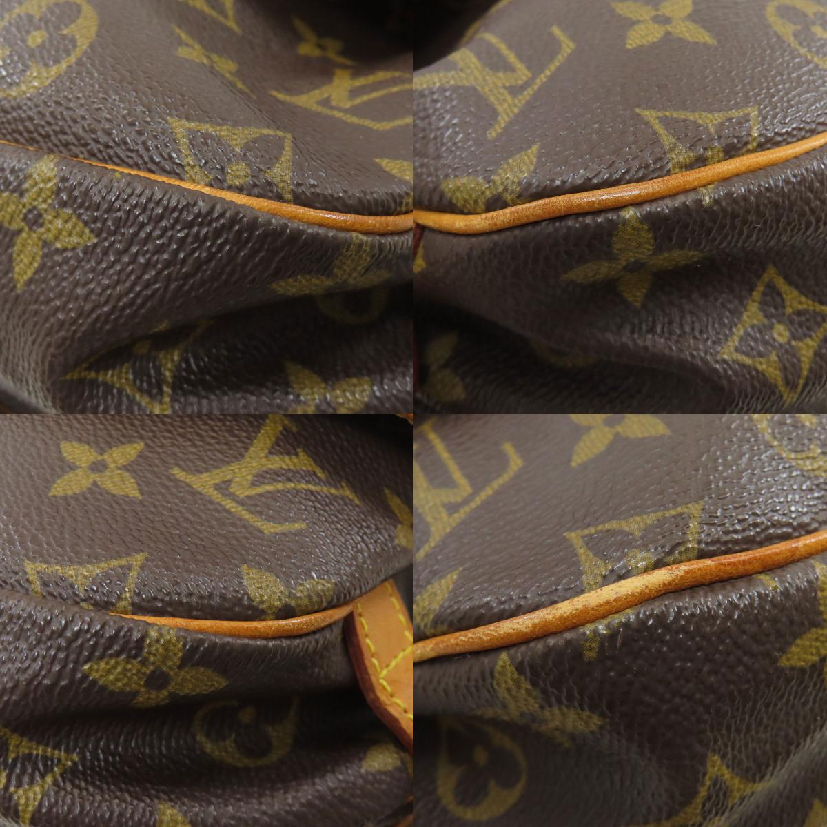 LOUIS VUITTON ルイヴィトン M40710 ソミュールMM ショルダーバッグ モノグラムキャンバス レディース 中古