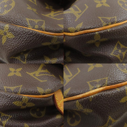 LOUIS VUITTON ルイヴィトン M40710 ソミュールMM ショルダーバッグ モノグラムキャンバス レディース 中古