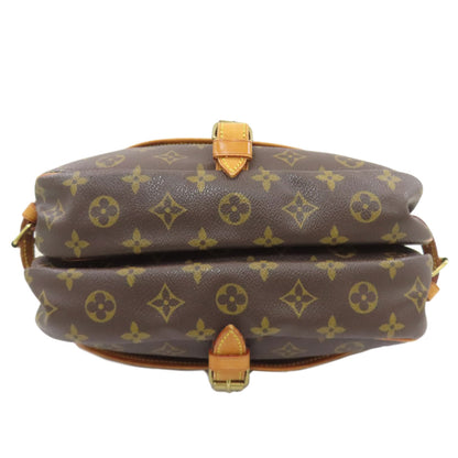 LOUIS VUITTON ルイヴィトン M40710 ソミュールMM ショルダーバッグ モノグラムキャンバス レディース 中古