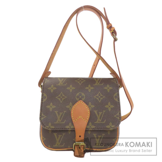 LOUIS VUITTON ルイヴィトン M51254 ミニカルトシエール ショルダーバッグ モノグラムキャンバス レディース 中古