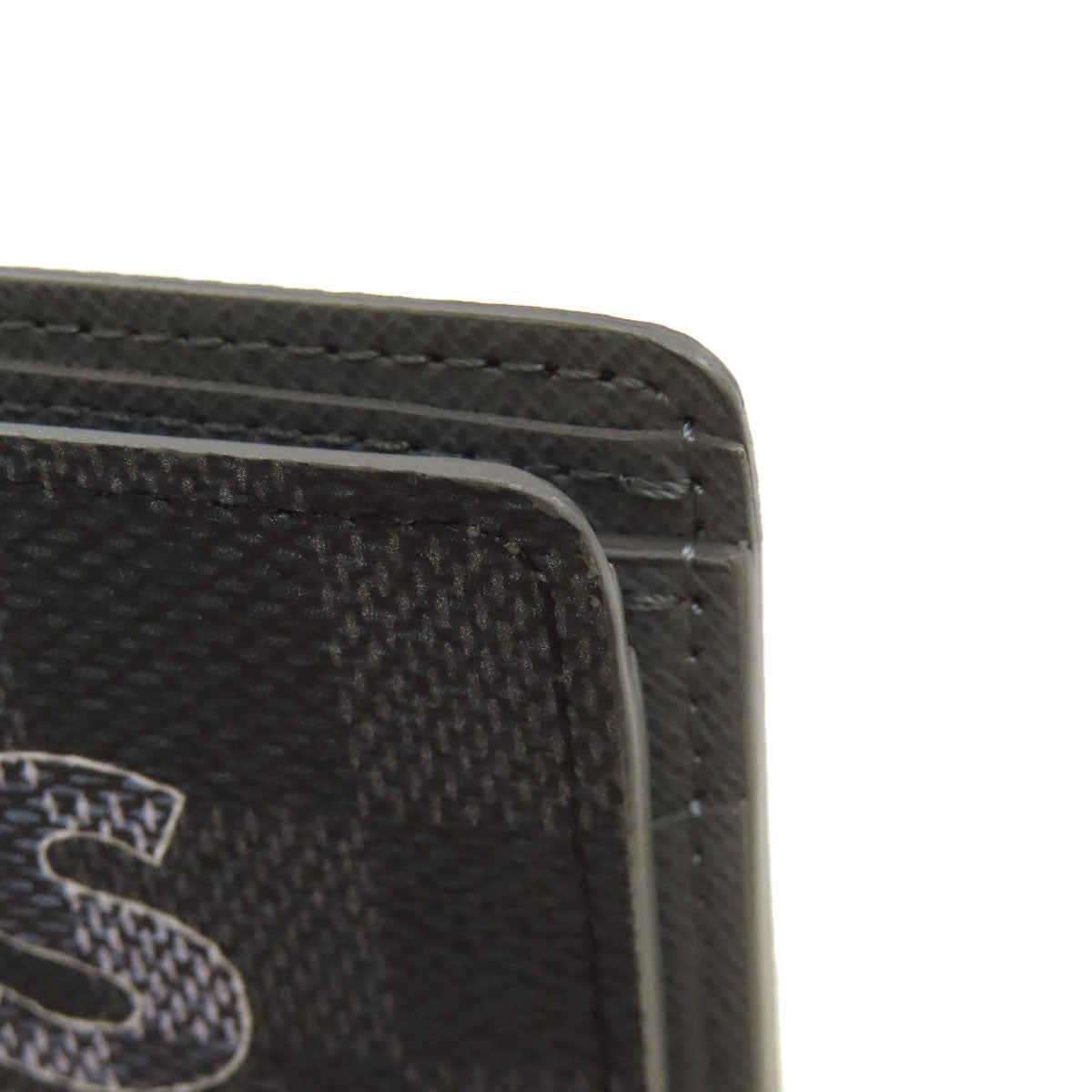 LOUIS VUITTON ルイヴィトン N60303 ポルトフォイユ・ミュルティプル 二つ折り財布（小銭入れなし） ダミエキャンバス メンズ 中古