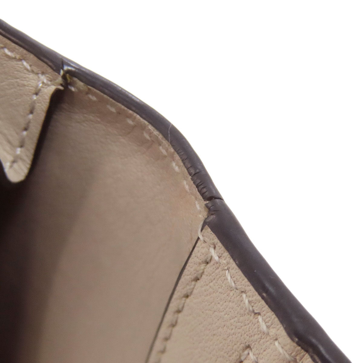 LOEWE ロエベ アナグラム ラージバーティカルウォレット 長財布（小銭入れあり） レザー レディース 中古