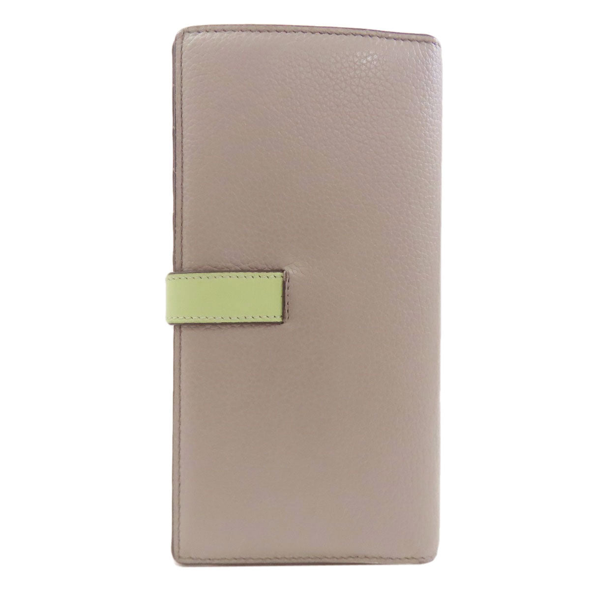 LOEWE ロエベ アナグラム ラージバーティカルウォレット 長財布（小銭入れあり） レザー レディース 中古