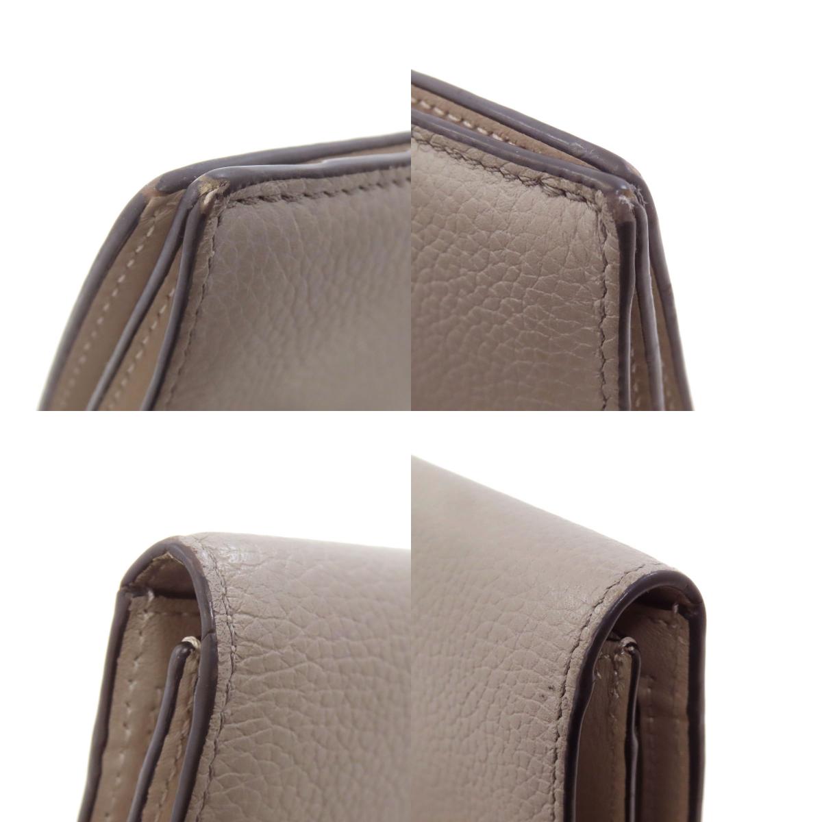 LOEWE ロエベ アナグラム ラージバーティカルウォレット 長財布（小銭入れあり） レザー レディース 中古