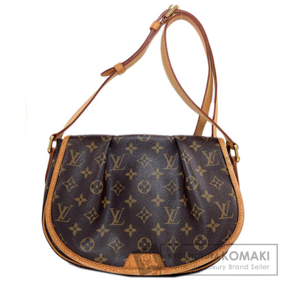 LOUIS VUITTON ルイヴィトン M40474 メニルモンタンPM ショルダーバッグ モノグラムキャンバス レディース 中古