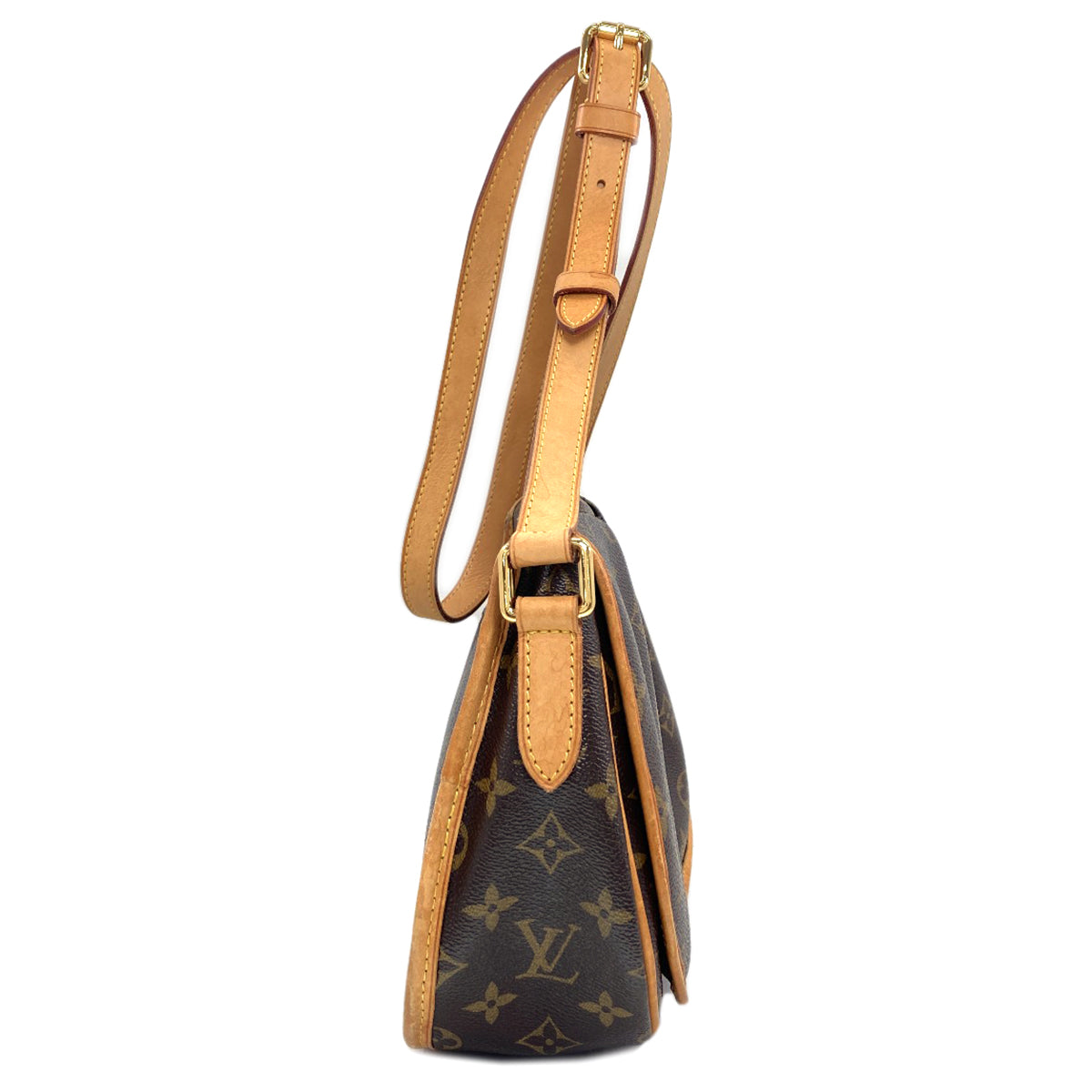 LOUIS VUITTON ルイヴィトン M40474 メニルモンタンPM ショルダーバッグ モノグラムキャンバス レディース 中古