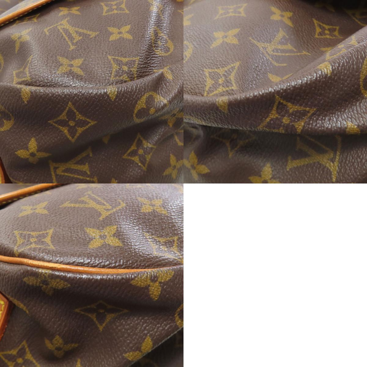 LOUIS VUITTON ルイヴィトン M40662 ソミュールGM ショルダーバッグ モノグラムキャンバス レディース 中古