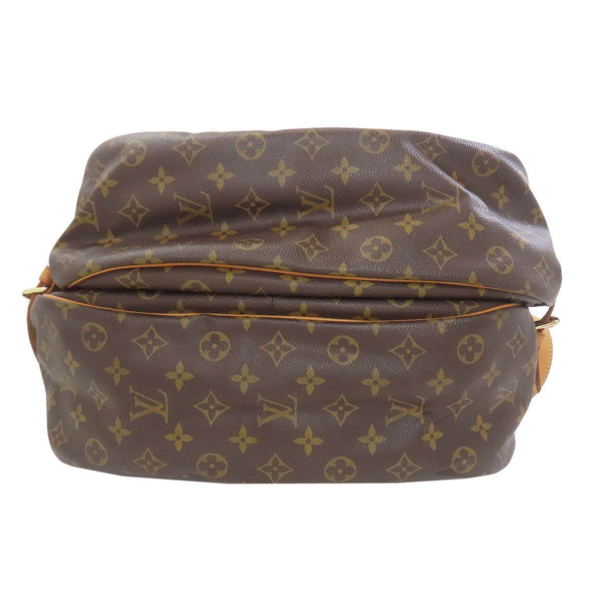 LOUIS VUITTON ルイヴィトン M40662 ソミュールGM ショルダーバッグ モノグラムキャンバス レディース 中古