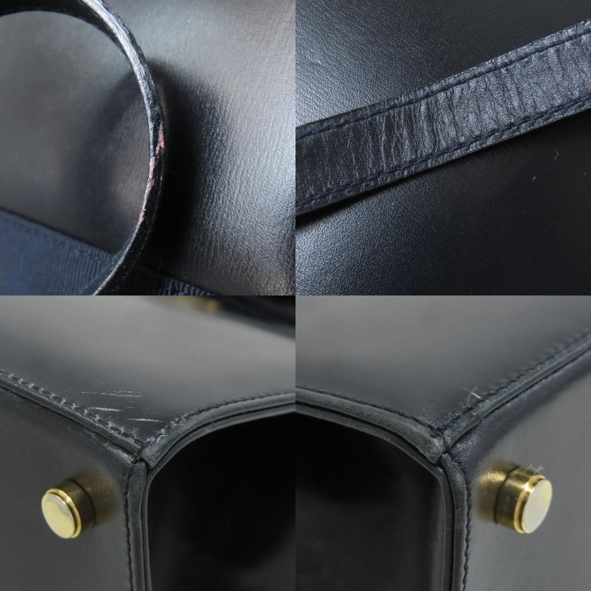 Salvatore Ferragamo サルヴァトーレフェラガモ ヴァラリボン 2WAY ハンドバッグ レザー レディース 中古