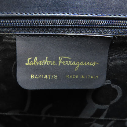 Salvatore Ferragamo サルヴァトーレフェラガモ ヴァラリボン 2WAY ハンドバッグ レザー レディース 中古