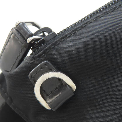 PRADA プラダ ロゴ金具 ボディバッグ ナイロン レディース 中古