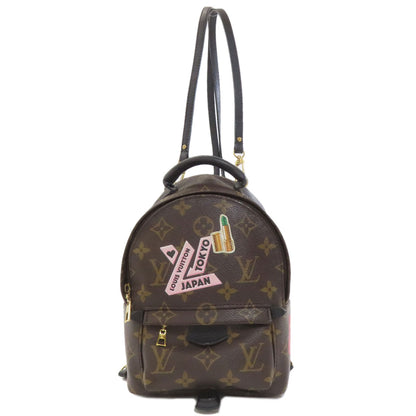 LOUIS VUITTON ルイヴィトン パームスプリングス MINI ステッカープリント リュック・デイパック モノグラムキャンバス レディース 中古