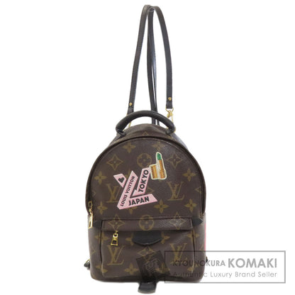 LOUIS VUITTON ルイヴィトン パームスプリングス MINI ステッカープリント リュック・デイパック モノグラムキャンバス レディース 中古