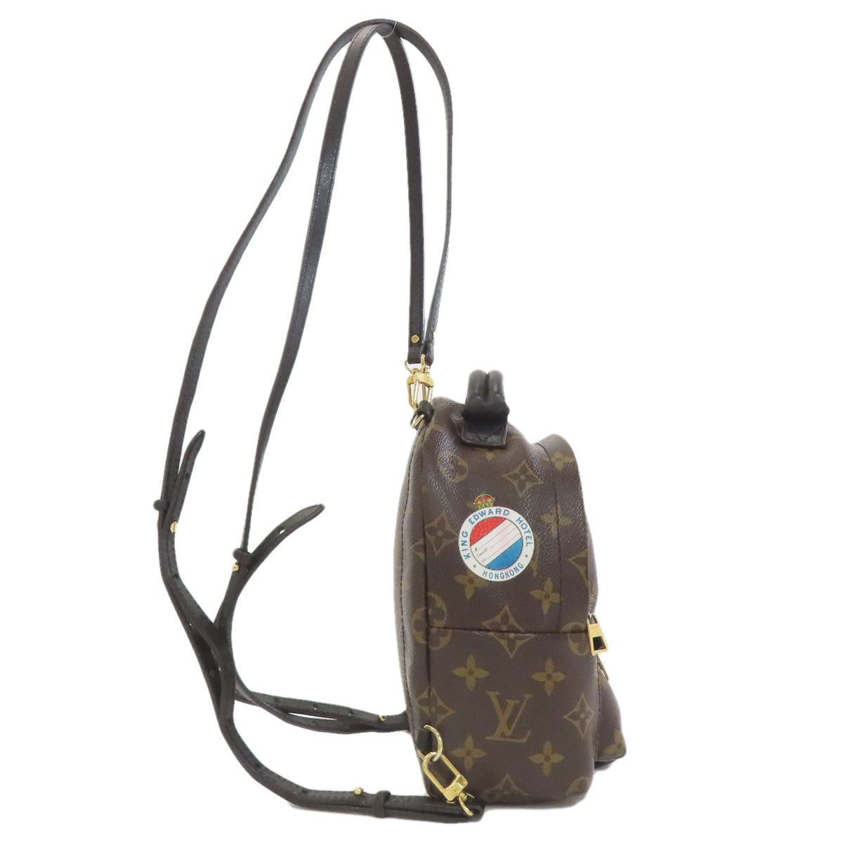 LOUIS VUITTON ルイヴィトン パームスプリングス MINI ステッカープリント リュック・デイパック モノグラムキャンバス レディース 中古
