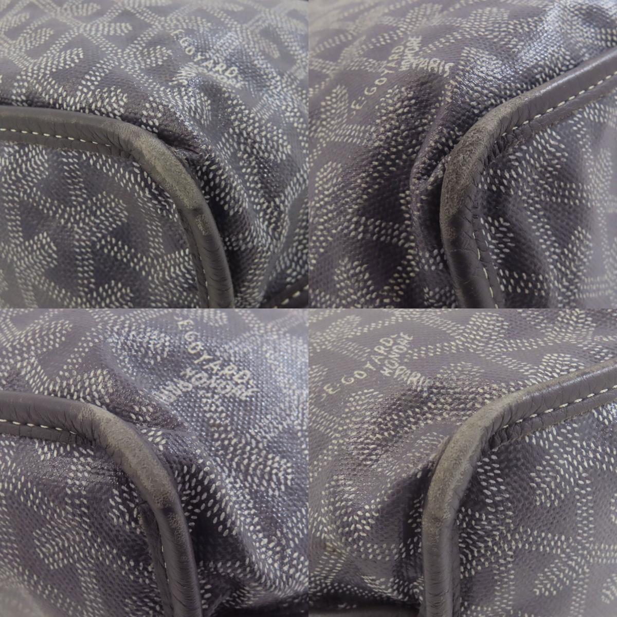 GOYARD ゴヤール アンジュ ミニ ハンドバッグ コーティングキャンバス レディース 中古