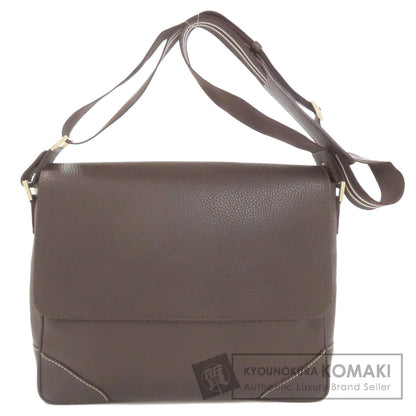 Dunhill ダンヒル ロゴ ショルダーバッグ レザー レディース 中古