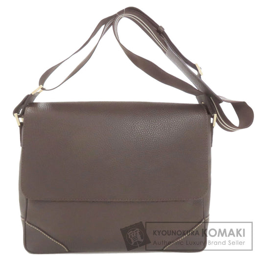 Dunhill ダンヒル ロゴ ショルダーバッグ レザー レディース 中古