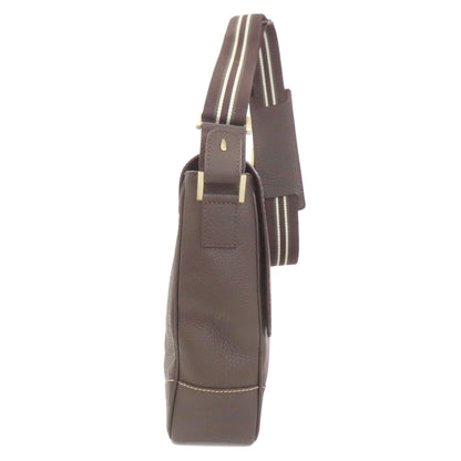 Dunhill ダンヒル ロゴ ショルダーバッグ レザー レディース 中古