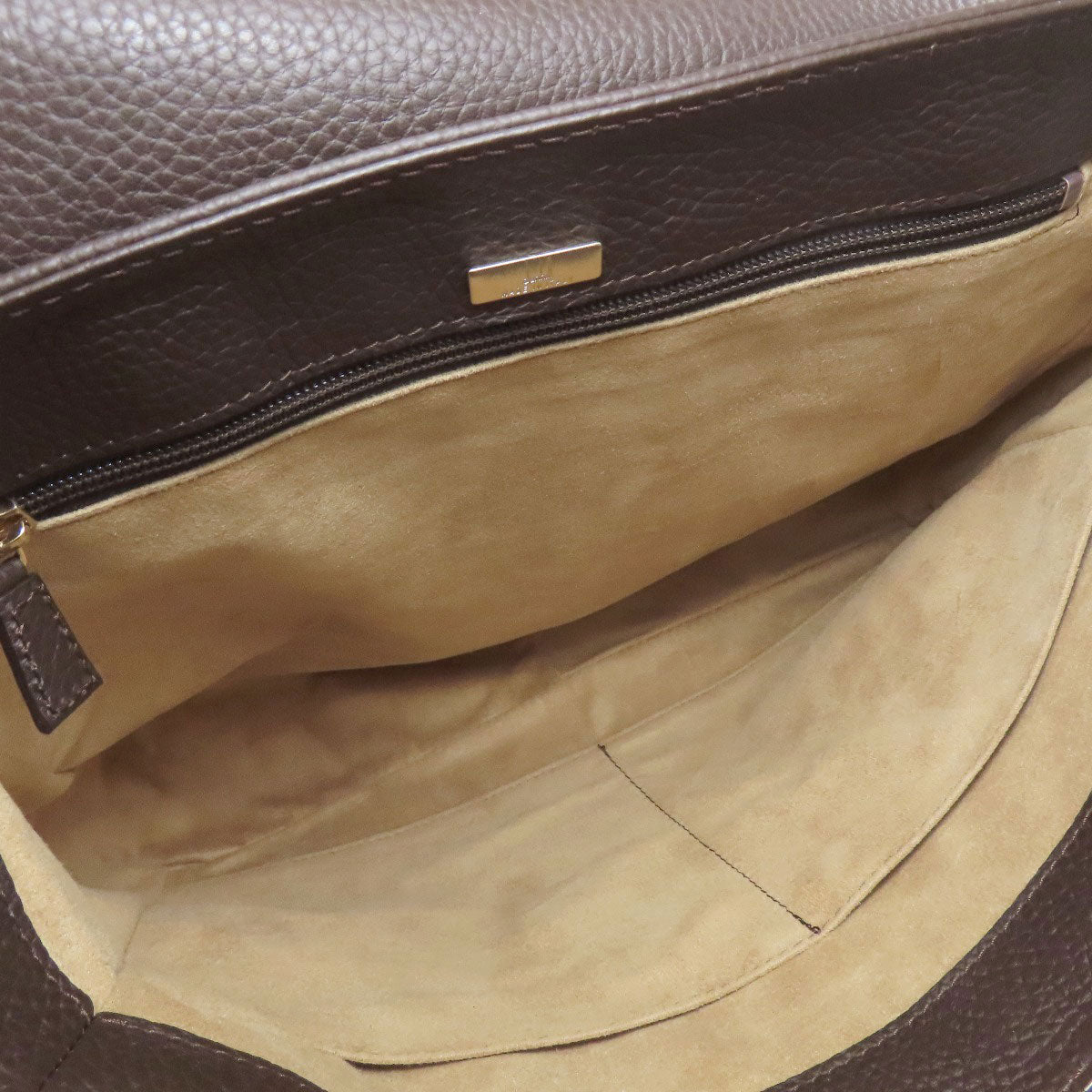 Dunhill ダンヒル ロゴ ショルダーバッグ レザー レディース 中古