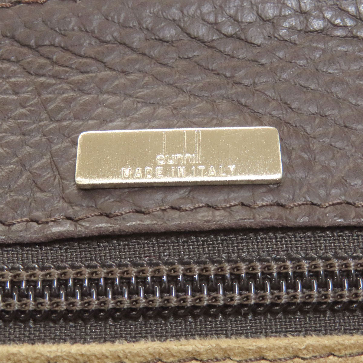 Dunhill ダンヒル ロゴ ショルダーバッグ レザー レディース 中古