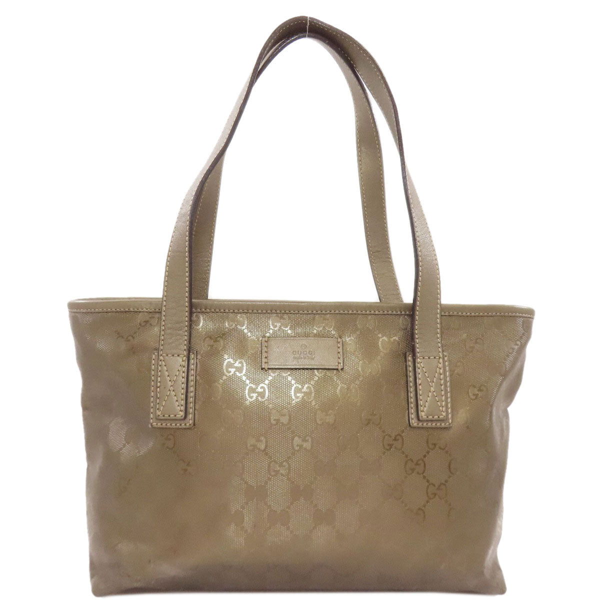 GUCCI グッチ 211133 GG インプリメ ハンドバッグ PVC レディース 中古