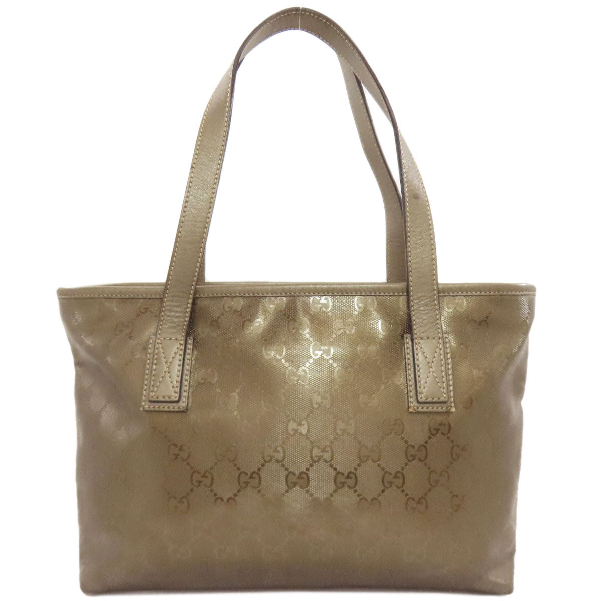 GUCCI グッチ 211133 GG インプリメ ハンドバッグ PVC レディース 中古