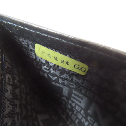 CHANEL シャネル カメリア マトラッセ 銀座限定 ゴールド金具 長財布（小銭入れあり） ラムスキン レディース 中古