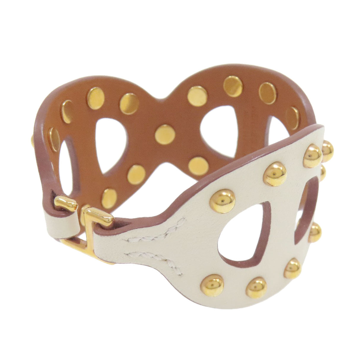 エルメス シェーヌダンクル スタッズ ブレスレット 中古 商品画像3