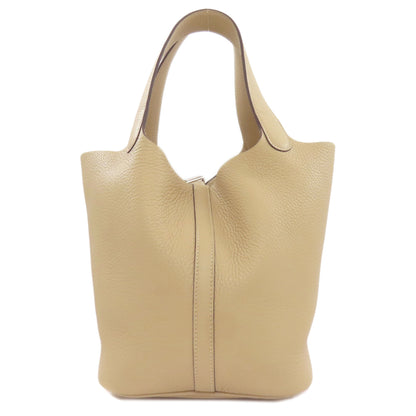 HERMES エルメス ピコタンロックMM シルバー金具 ハンドバッグ トリヨン レディース 中古