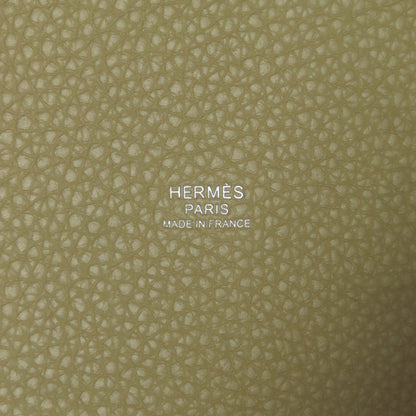 HERMES エルメス ピコタンロックMM シルバー金具 ハンドバッグ トリヨン レディース 中古