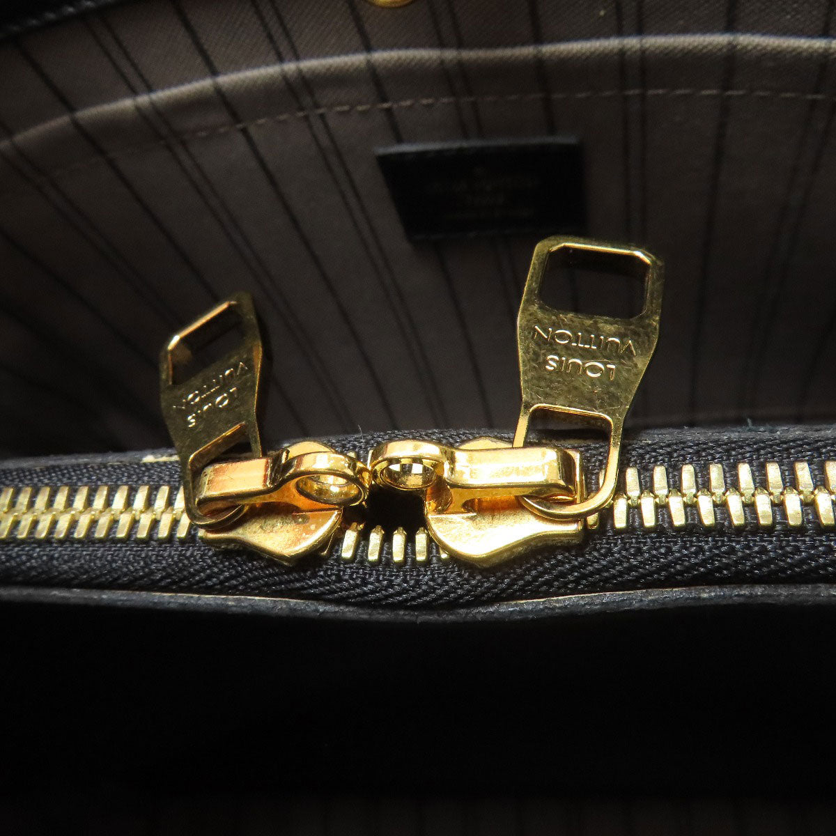 LOUIS VUITTON ルイヴィトン M41048 モンテーニュMM ハンドバッグ アンプラント レディース 中古