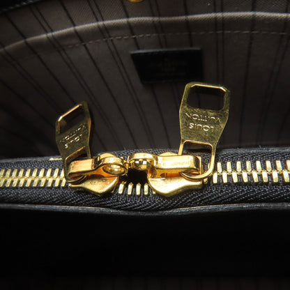 LOUIS VUITTON ルイヴィトン M41048 モンテーニュMM ハンドバッグ アンプラント レディース 中古