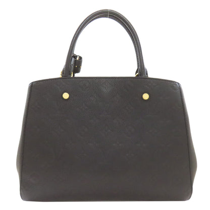 LOUIS VUITTON ルイヴィトン M41048 モンテーニュMM ハンドバッグ アンプラント レディース 中古