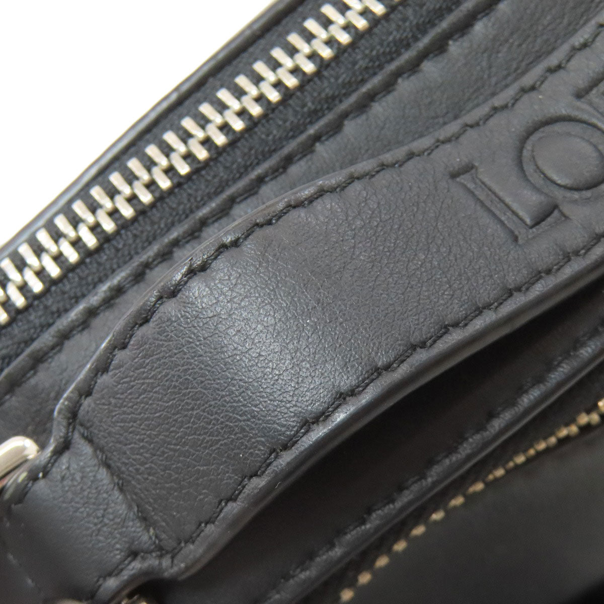 LOEWE ロエベ アナグラム 2WAY ショルダーバッグ カーフ レディース 中古