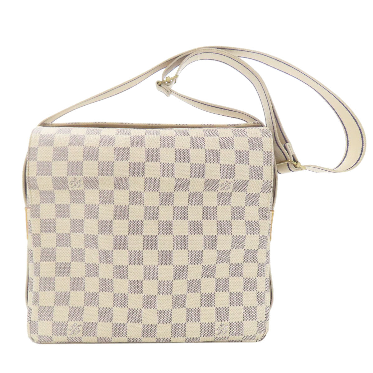 LOUIS VUITTON ルイヴィトン N51189 ナヴィグリオ ショルダーバッグ ダミエキャンバス レディース 中古