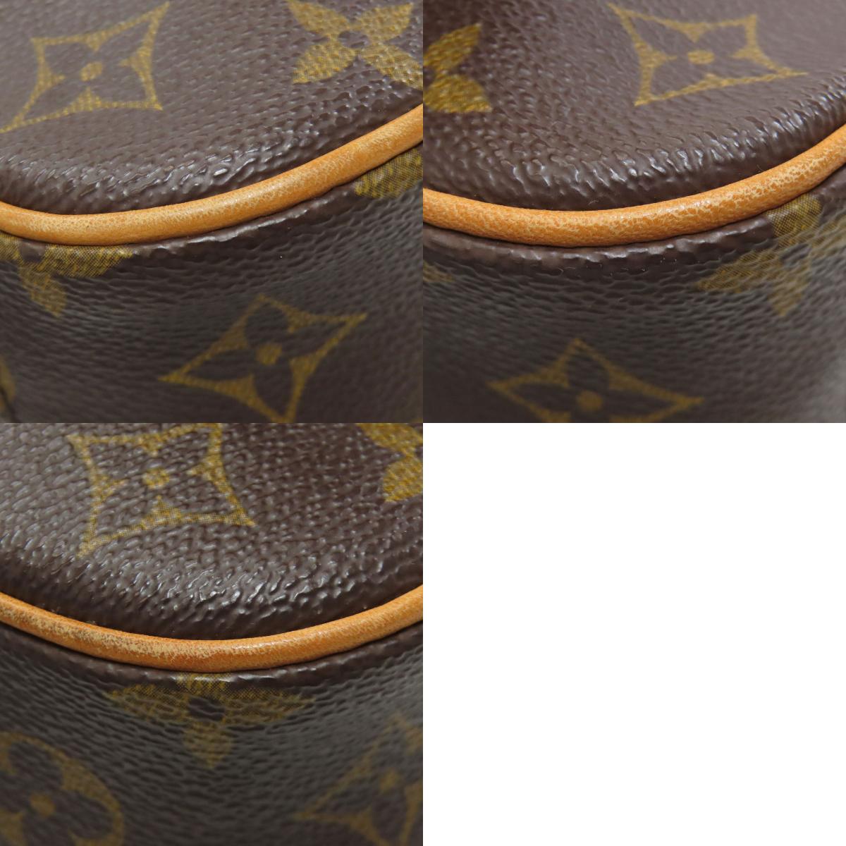 LOUIS VUITTON ルイヴィトン M51870 ポシェット ガンジュ ボディバッグ モノグラムキャンバス レディース 中古
