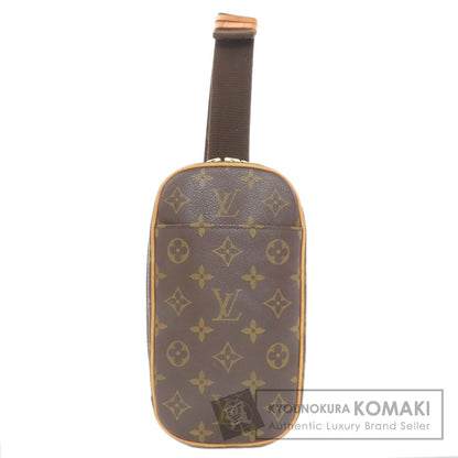 LOUIS VUITTON ルイヴィトン M51870 ポシェット ガンジュ ボディバッグ モノグラムキャンバス レディース 中古