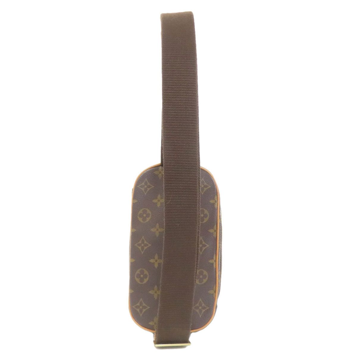 LOUIS VUITTON ルイヴィトン M51870 ポシェット ガンジュ ボディバッグ モノグラムキャンバス レディース 中古
