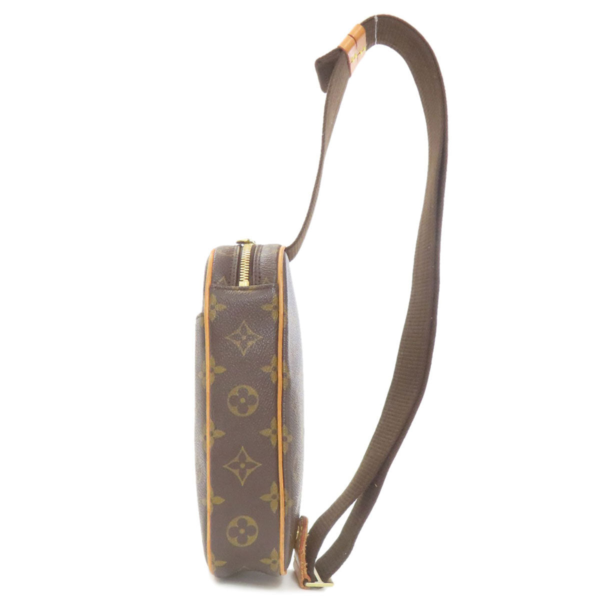 LOUIS VUITTON ルイヴィトン M51870 ポシェット ガンジュ ボディバッグ モノグラムキャンバス レディース 中古