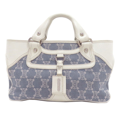 CELINE セリーヌ ブギーバッグ ハンドバッグ デニム レディース 中古