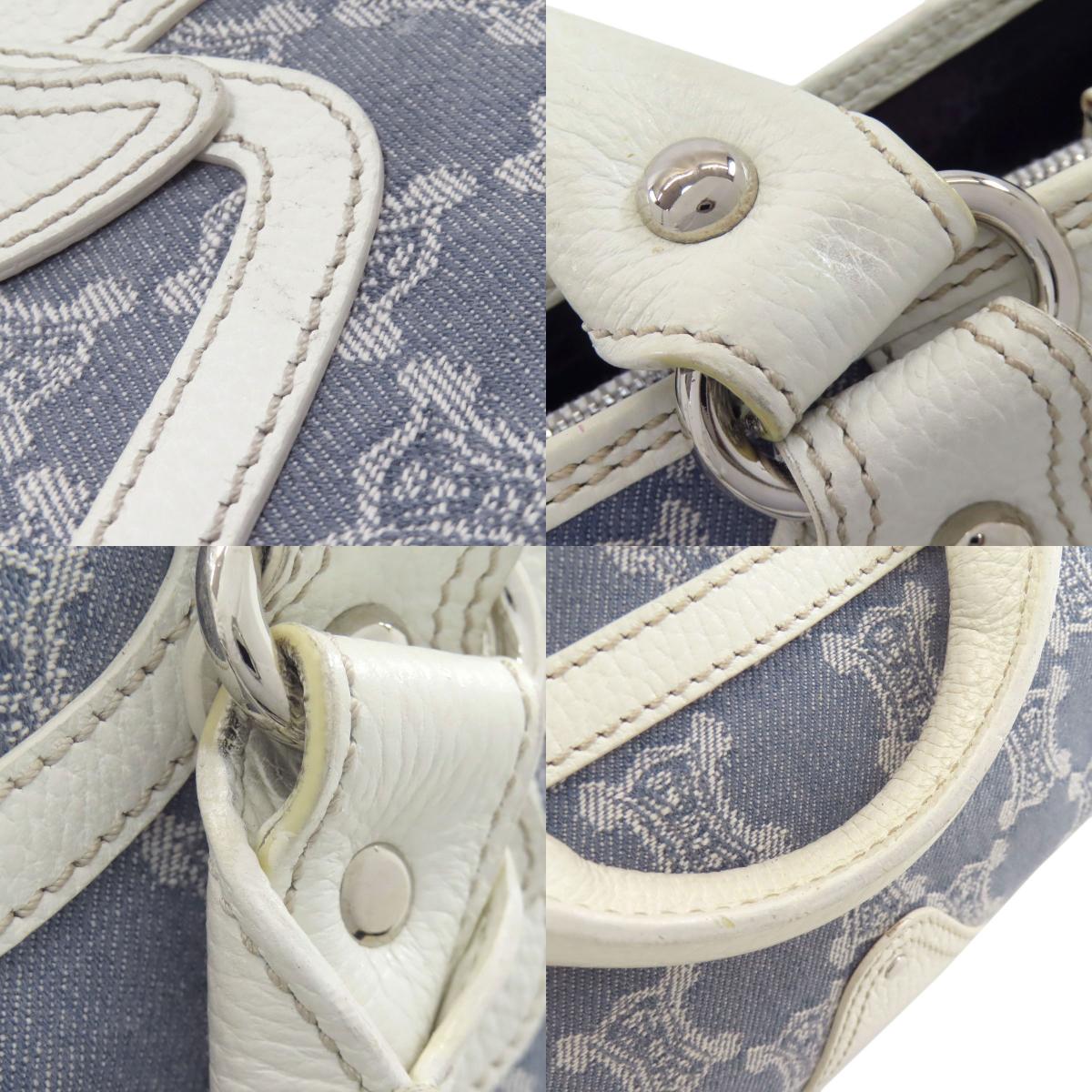 CELINE セリーヌ ブギーバッグ ハンドバッグ デニム レディース 中古