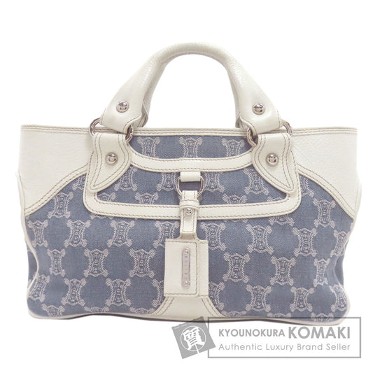 CELINE セリーヌ ブギーバッグ ハンドバッグ デニム レディース 中古