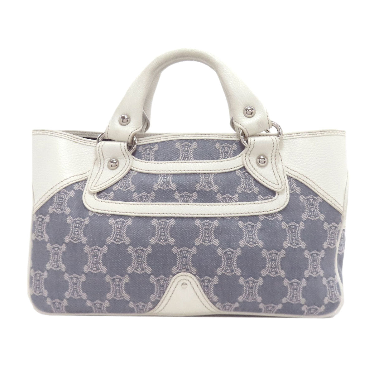 CELINE セリーヌ ブギーバッグ ハンドバッグ デニム レディース 中古