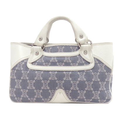 CELINE セリーヌ ブギーバッグ ハンドバッグ デニム レディース 中古
