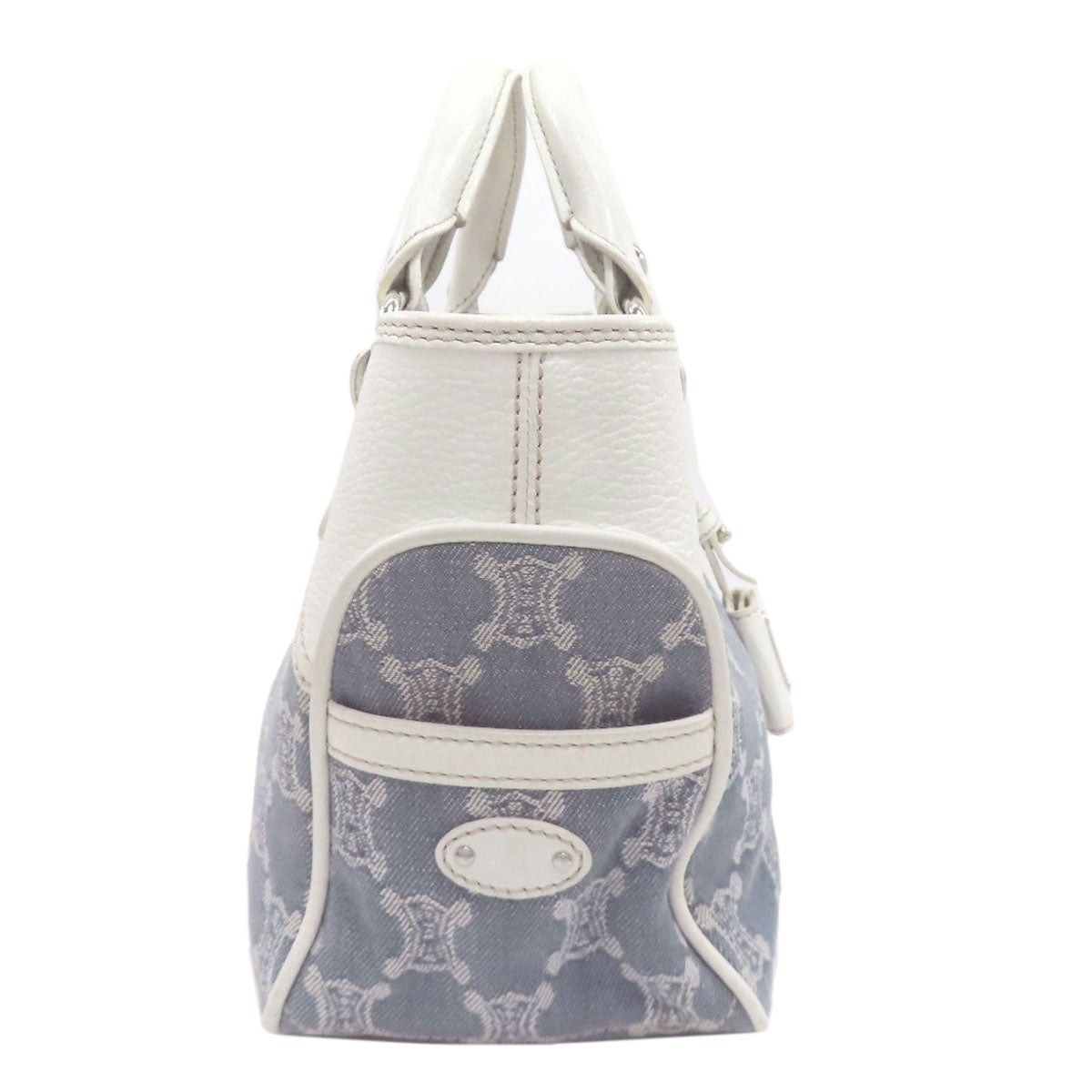 CELINE セリーヌ ブギーバッグ ハンドバッグ デニム レディース 中古