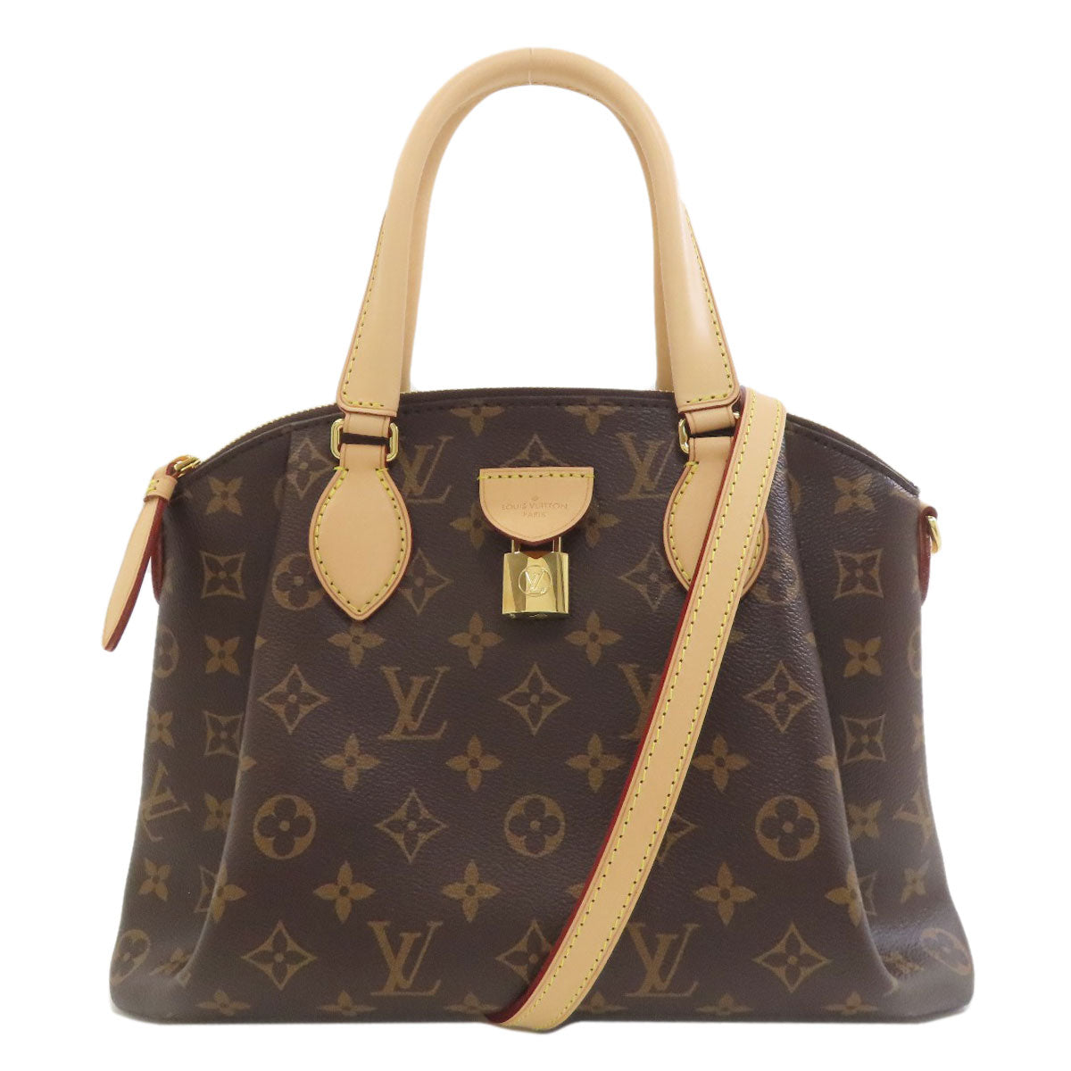 LOUIS VUITTON ルイヴィトン M44543 リボリーPM ハンドバッグ モノグラムキャンバス レディース 中古